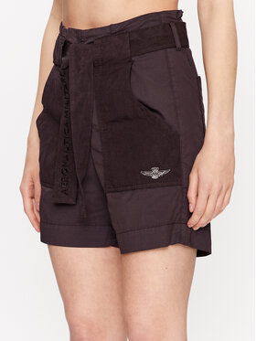 Aeronautica Militare Aeronautica Militare Stoffshorts 231BE185DCT2987 Braun Regular Fit