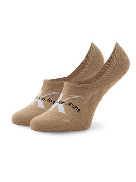 Calvin Klein Jeans Calvin Klein Jeans Skarpety stopki damskie 701218751 Brązowy