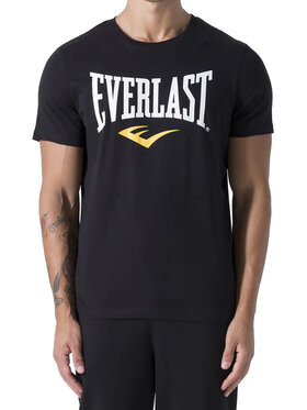 Everlast Everlast T-Shirt 37M290J86 Czarny Standard Fit