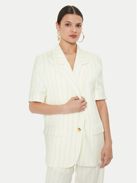 ViCOLO ViCOLO Marynarka TB2699 Écru Regular Fit