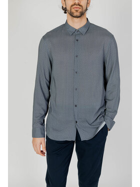 Armani Exchange Armani Exchange Koszula 3DZC48 ZNRNZ Szary Long Fit