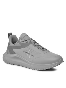 Calvin Klein Jeans Calvin Klein Jeans Sneakersy Eva Runner Low Lace Ml Mix YM0YM00968 Szary