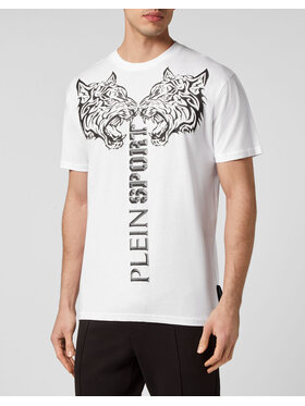 Plein Sport Plein Sport T-Shirt 1317 Biały Regular Fit