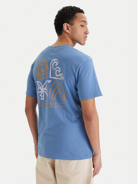 Quiksilver Quiksilver T-Shirt EQYZT08307 Niebieski Regular Fit