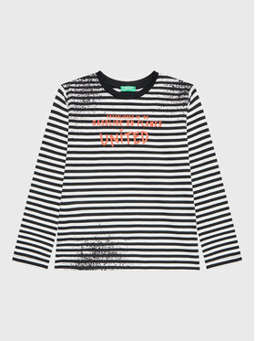 United Colors Of Benetton United Colors Of Benetton Блузка 3XWWC106F Чорний Regular Fit