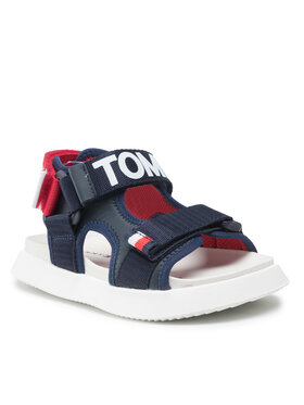 Tommy Hilfiger Tommy Hilfiger Sandale Velcro Sandal T3B2-32257-0208 M Tamnoplava