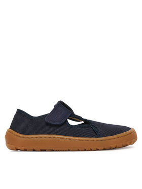 Froddo Froddo Papucs Barefoot Canvas T-Bar G1700439 S Sötétkék