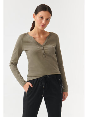 TATUUM TATUUM Bluzka ASTRID Khaki Classic Fit