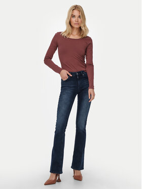 ONLY ONLY Farmer Blush 15233833 Sötétkék Flared Fit