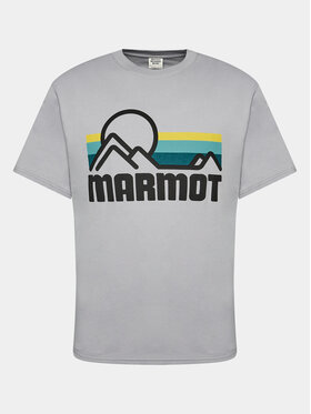Marmot Marmot Тишърт Coastal M14253 Сив Regular Fit