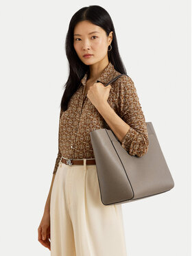 LAUREN RALPH LAUREN LAUREN RALPH LAUREN Ročna torba Large Cameryn 431960183009 Rjava