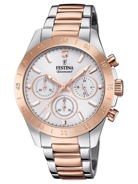 Festina Festina Zegarek F20398/1 Złoty