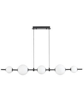 MIAhome MIAhome Lampa wisząca MILA czarna 140 cm Czarny