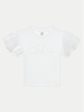 OVS OVS T-Shirt 1984384 Weiß Regular Fit