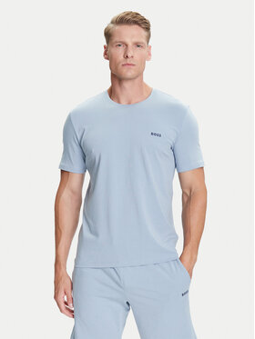 BOSS BOSS Tricou Mix&Match 50515312 Albastru celest Regular Fit