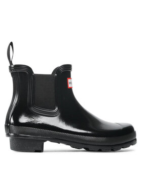 Hunter Hunter Гумові чоботи Original Chelsea Gloss WFS2078RGL Чорний