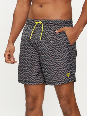 Guess Guess Badeshorts F4GT06 WG2A2 Schwarz Regular Fit