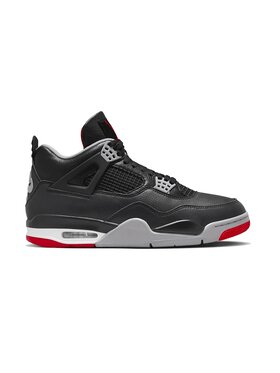 Nike Nike Sneakersy Air Jordan 4 Retro Bred Reimagined 40 Czarny