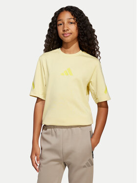 adidas adidas T-krekls Z.N.E. JD0015 Dzeltens Loose Fit