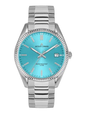 Jacques Lemans Jacques Lemans Zegarek 50-4D Srebrny