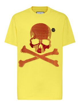 PHILIPP PLEIN PHILIPP PLEIN Tričko 1873 Žltá Regular Fit