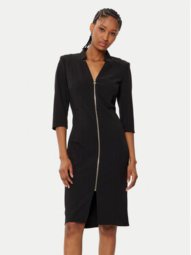 Rinascimento Rinascimento Kokteilikleit CFC0121893003 Must Slim Fit