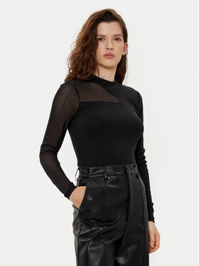 ONLY ONLY Bluse Colette 15337504 Schwarz Regular Fit