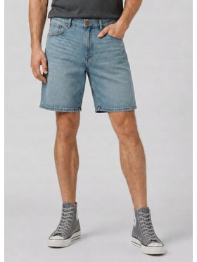 Wrangler Wrangler Szorty jeansowe Frontier Short Niebieski Basic Fit