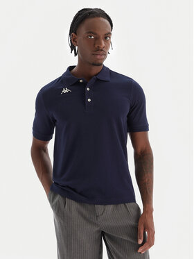 Kappa Kappa Tricou polo Logo Sharas Mss 302B3D0 Bleumarin Regular Fit