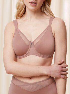 Triumph Triumph Biustonosz z fiszbiną True Shape Sensation W01 10186010 Beżowy