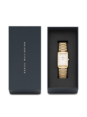 Daniel Wellington Ročna Ura Bound 9-Link DW00100703 Zlata