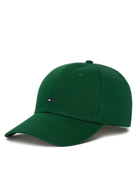 Tommy Hilfiger Tommy Hilfiger Καπέλο Jockey Th Flag Cotton 6 Panel Cap AM0AM13008 Πράσινο