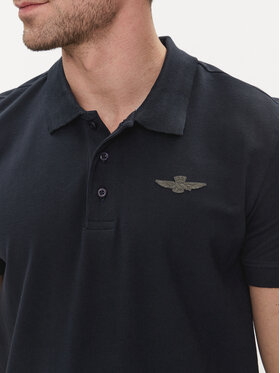 Aeronautica Militare Polo 241PO1786P191 Tamnoplava Regular Fit