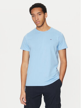 Tommy Jeans Tommy Jeans Tričko DM0DM04411 Modrá Slim Fit