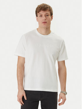 Calvin Klein Calvin Klein T-Shirt LV04LF811G Biały Regular Fit