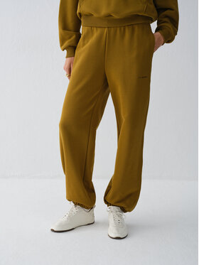 La Mania La Mania Spodnie dresowe AXEL Khaki Basic Fit