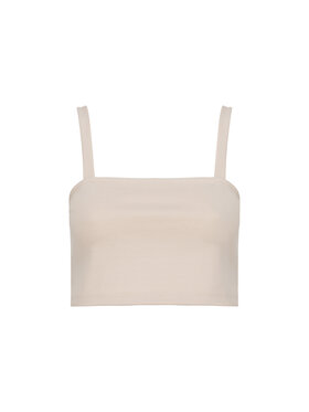 MAI MAI Top RAJA Beżowy Oversize