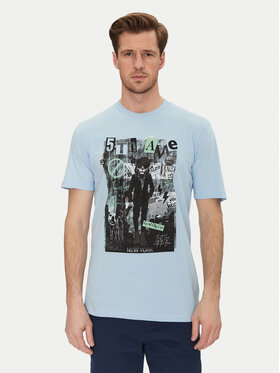Blend Blend T-Shirt 20717965 Modrá Regular Fit