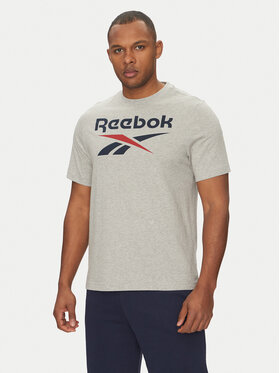 Reebok Reebok Tričko 100217137 Sivá Regular Fit
