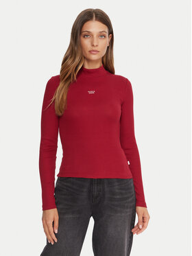 Guess Jeans Guess Jeans Dolcevita W5BP23 KA0H1 Rosso Slim Fit