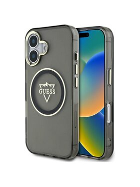 Guess Guess Etui na telefon Apple iPhone 16 Czarny