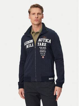 Aeronautica Militare Aeronautica Militare Bluza 261FE2105UF00683 Granatowy Regular Fit