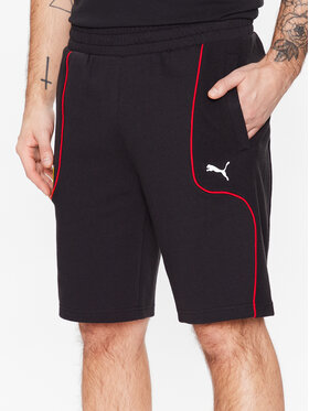 Puma Puma Szorty sportowe Ferrari Race 538167 Czarny Regular Fit