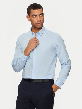 Calvin Klein Calvin Klein Сорочка K10K110856 Голубий Slim Fit