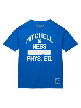 Mitchell & Ness Mitchell & Ness T-Shirt BRANDED T-SHIRT PHYS ED Modrá Regular Fit