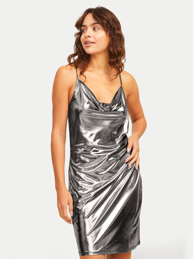 JJXX JJXX Kokteilikleit Dina 12266218 Hõbedane Loose Fit