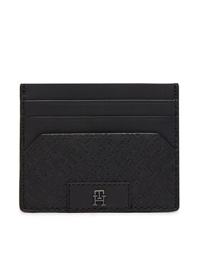 Tommy Hilfiger Tommy Hilfiger Etui za kreditne kartice Th Monogram Cc Holder AM0AM12169 Crna