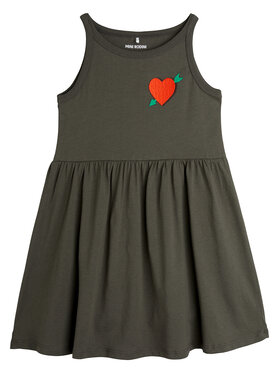 MINI RODINI MINI RODINI Sukienka codzienna 2525010799 Czarny Regular Fit