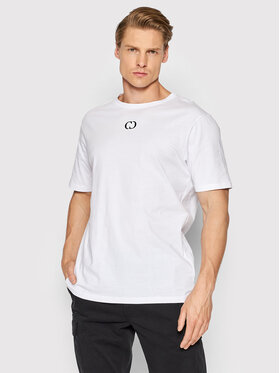 Criminal Damage Criminal Damage T-shirt ETW020 Bijela Regular Fit