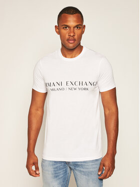Armani Exchange Armani Exchange Футболка 8NZT72 Z8H4Z 1100 Білий Slim Fit